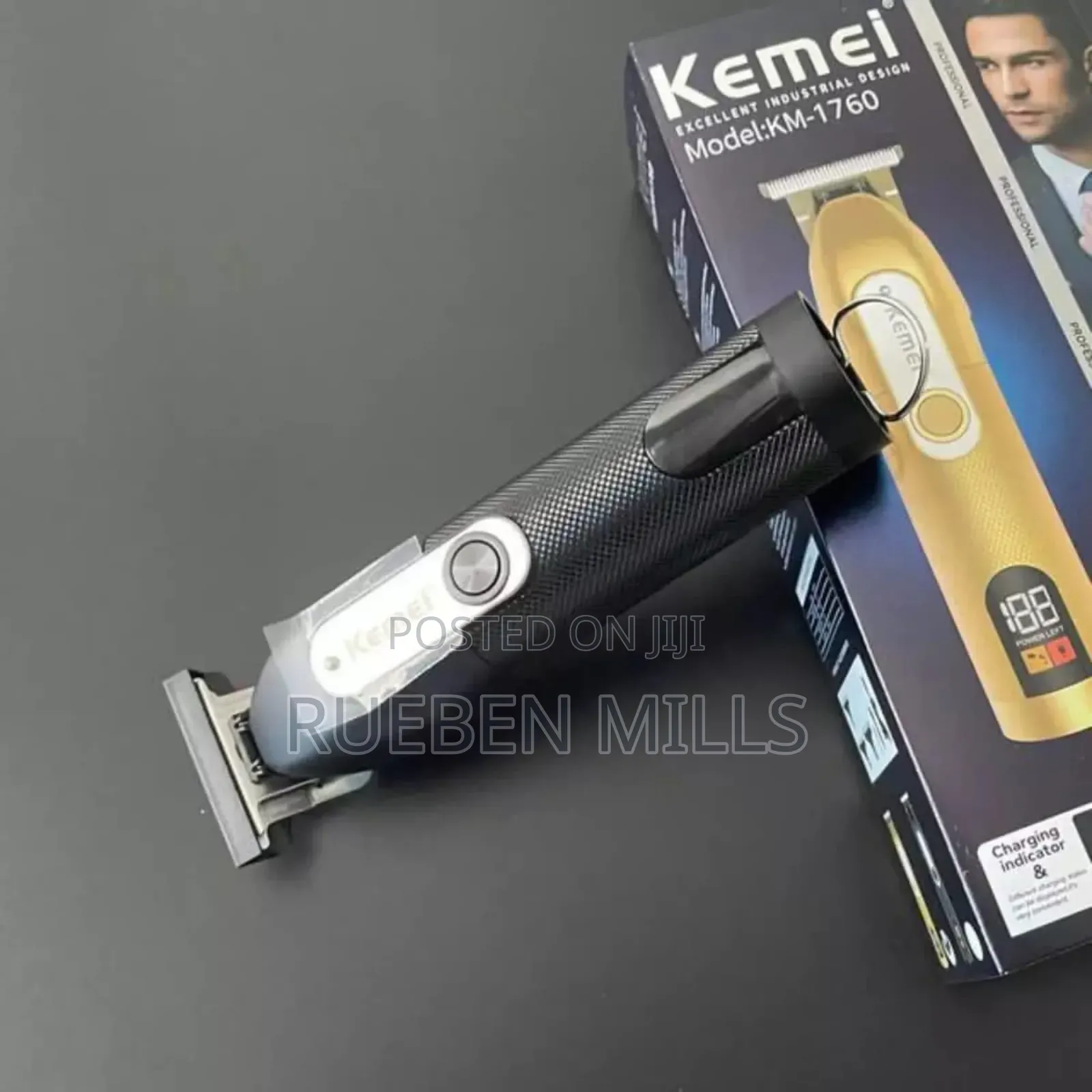 USB Rechargeable Kemei KM-1760 Sakora Machine Beard Trimmer