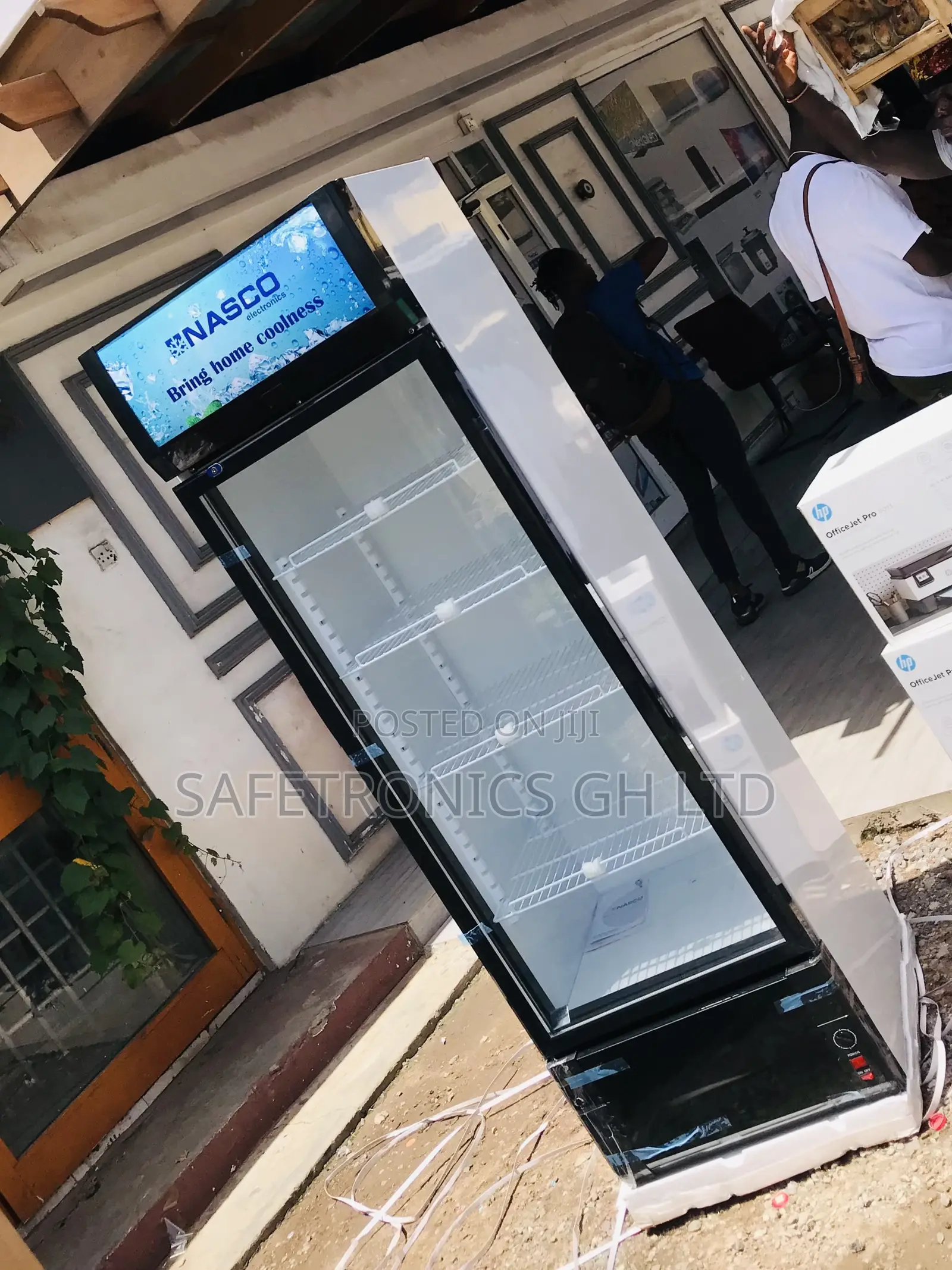 Lastest Display Glass Singledoor Nas-Fl400-1dr