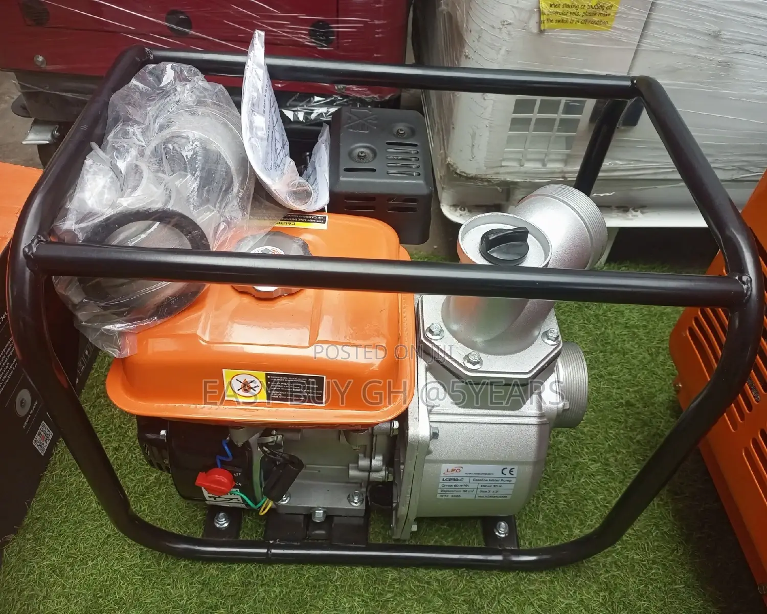 Gasoline Engine Water Pump 6.5hp Quality Brand Leo Waterpump