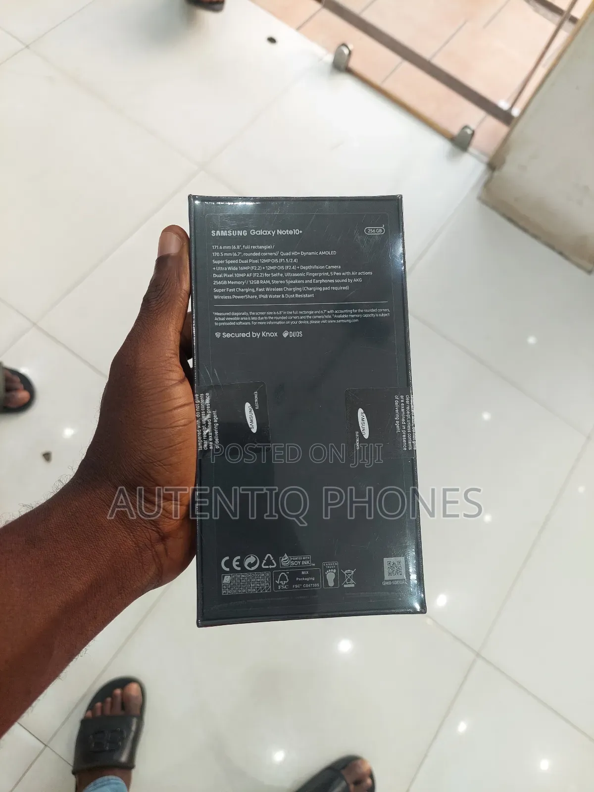 New Samsung Galaxy Note 10 Plus 256 GB Black
