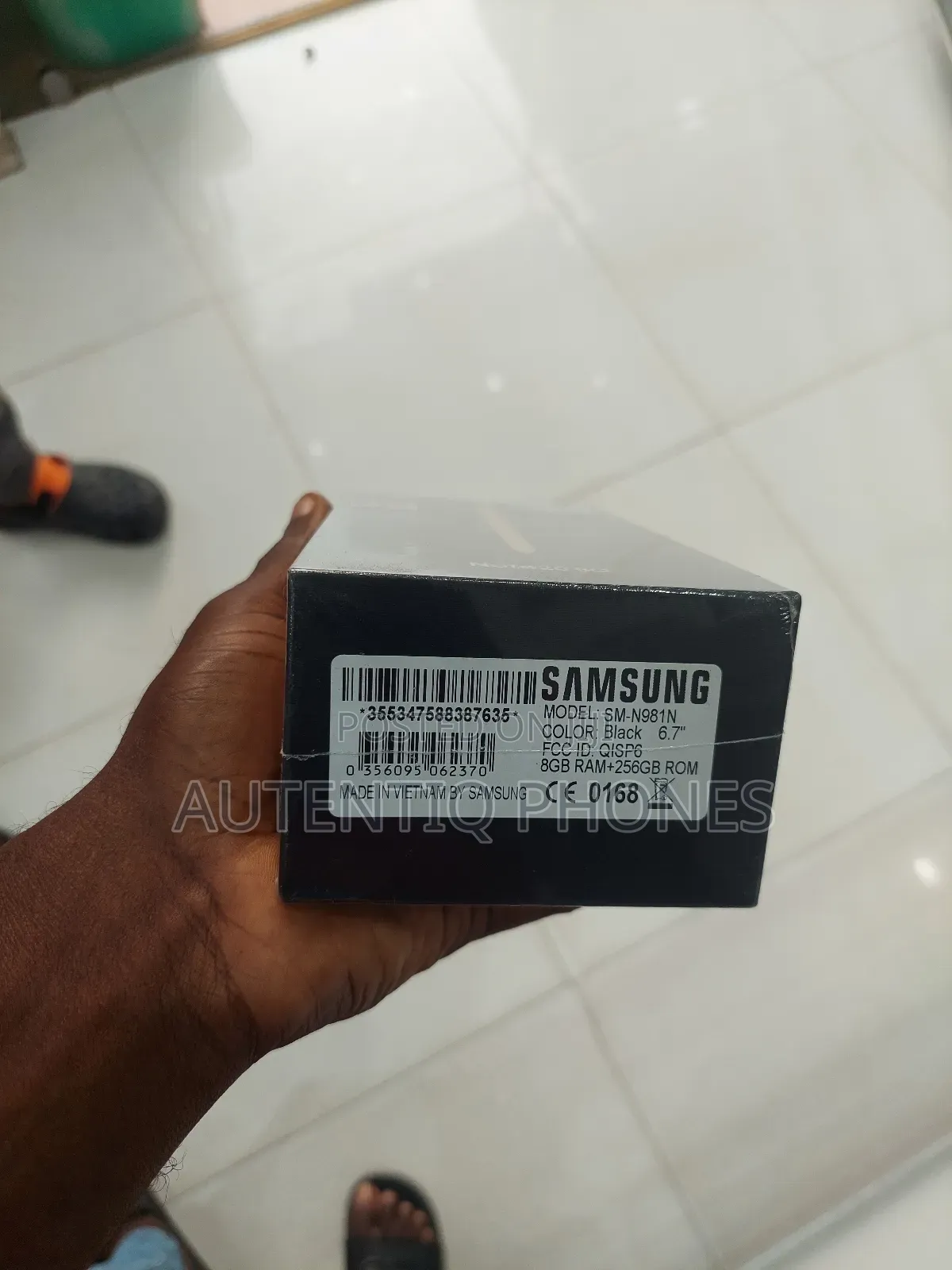 New Samsung Galaxy Note 20 5G 256 GB Bronze