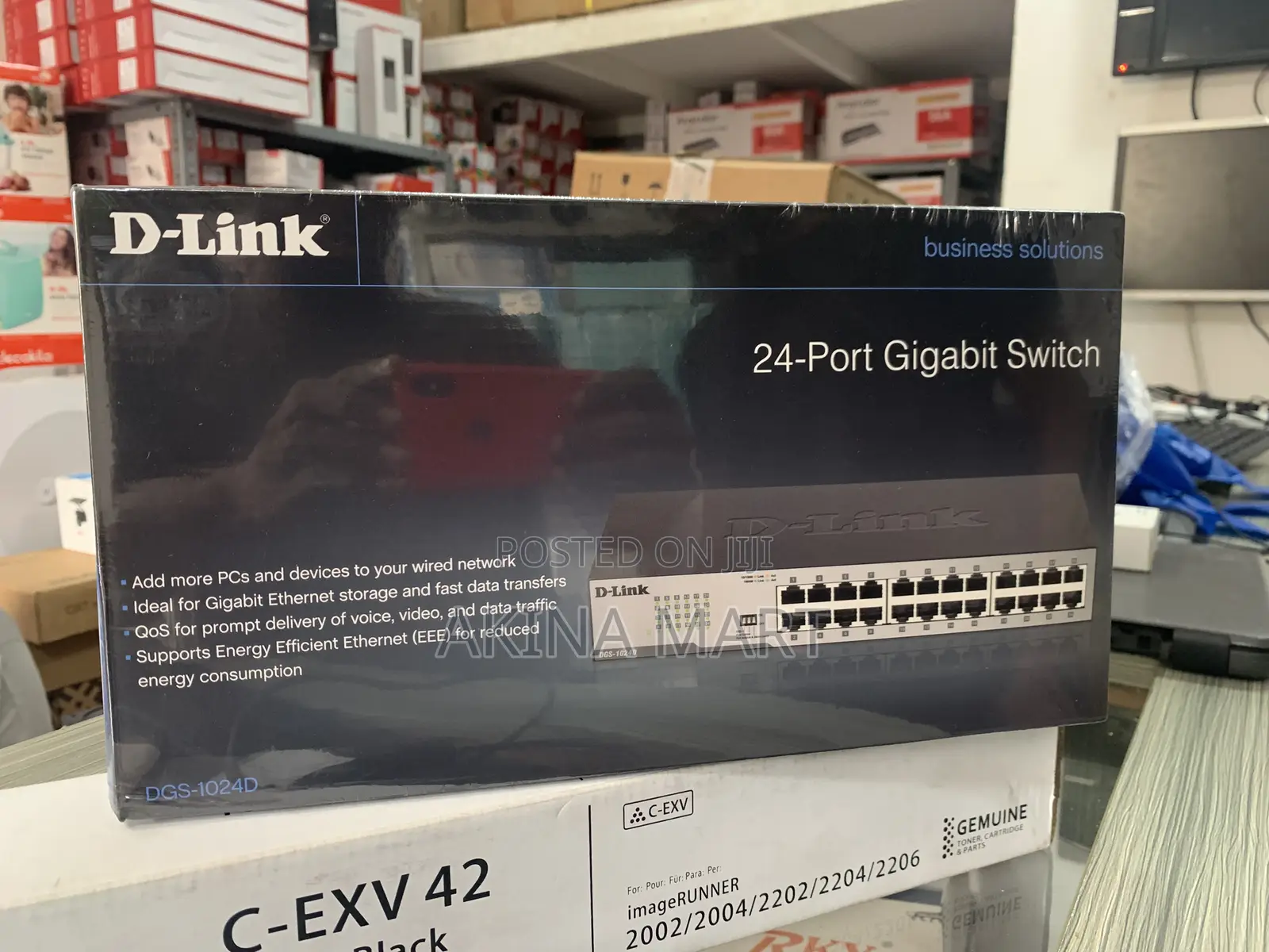 D-Link Gigabit Switch 24 Port DSG-1024d
