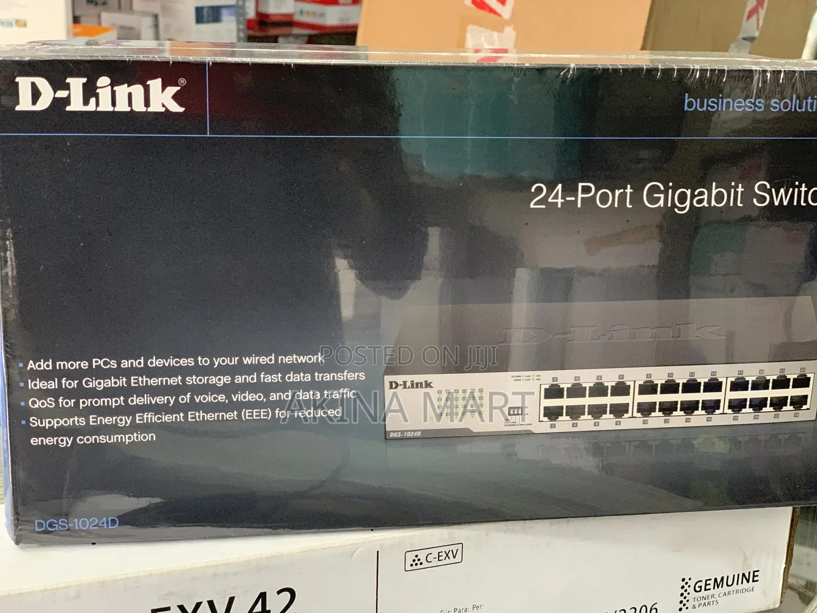 D-Link Gigabit Switch 24 Port DSG-1024d