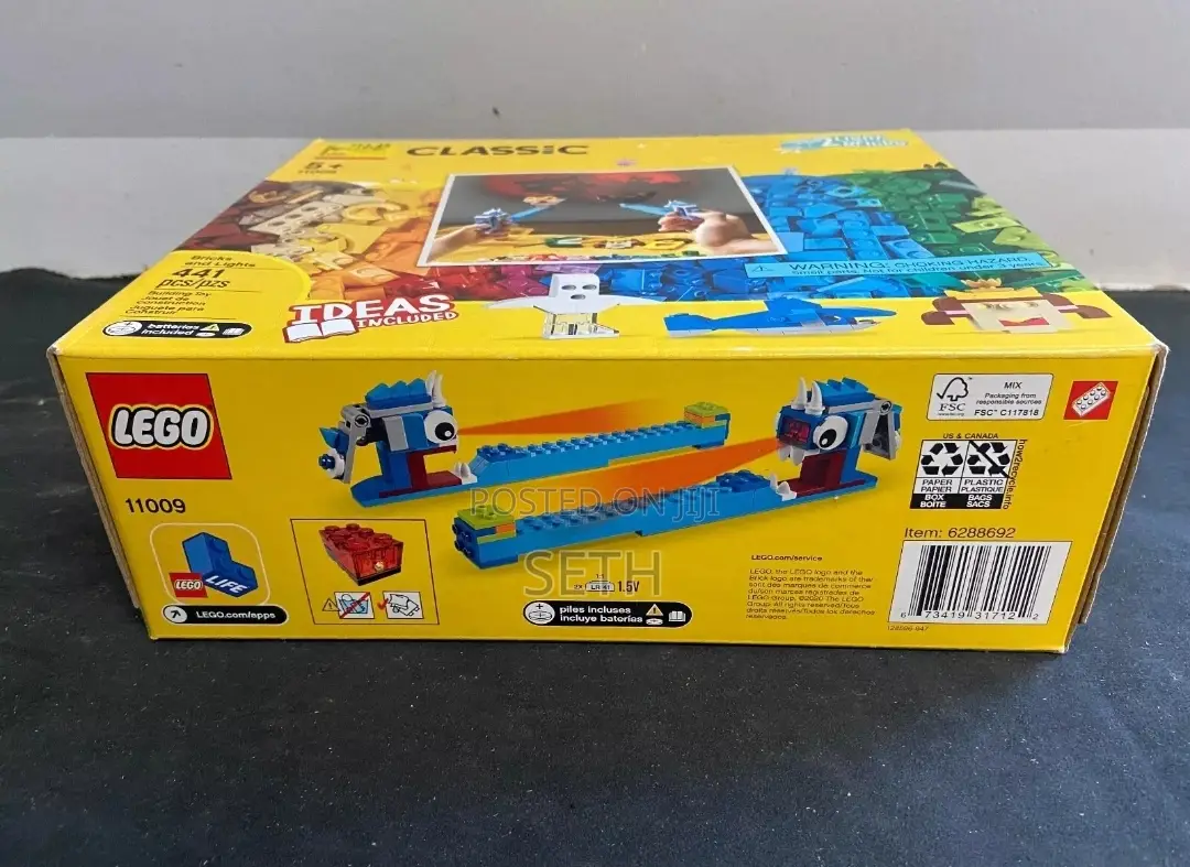 Lego Classic Ideas Bricks and Lights Set (11009)