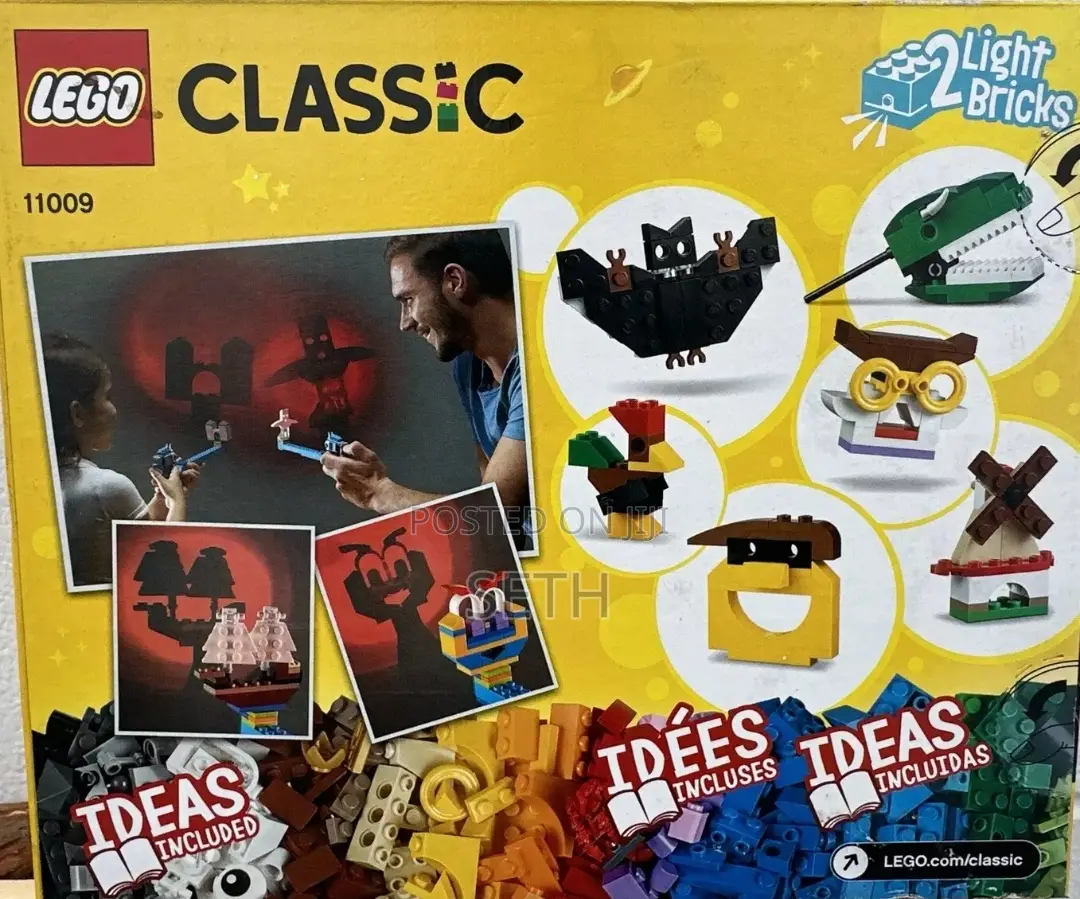 Lego Classic Ideas Bricks and Lights Set (11009)