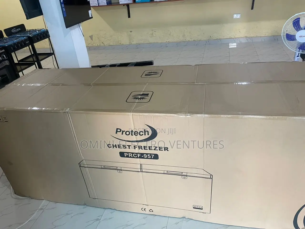 Brand New Proteck 850 Liters Double Door Chest Freezer