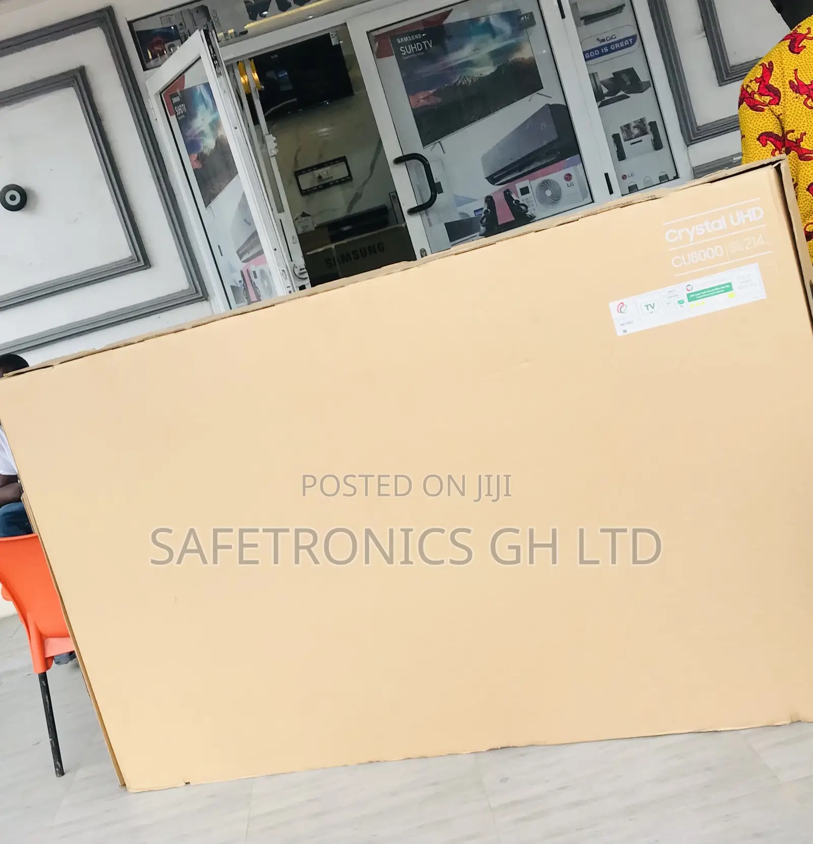 Smart Android Sleek Samsung 75 Inch Cu70 Tv