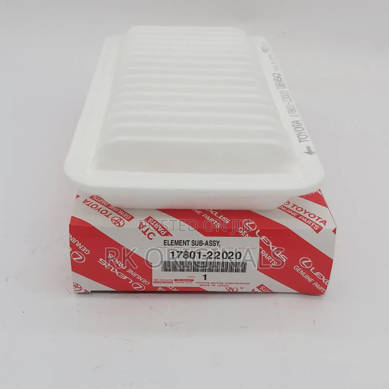 Toyota Matrix/Corolla 17801-22020 Air Filter From Japan