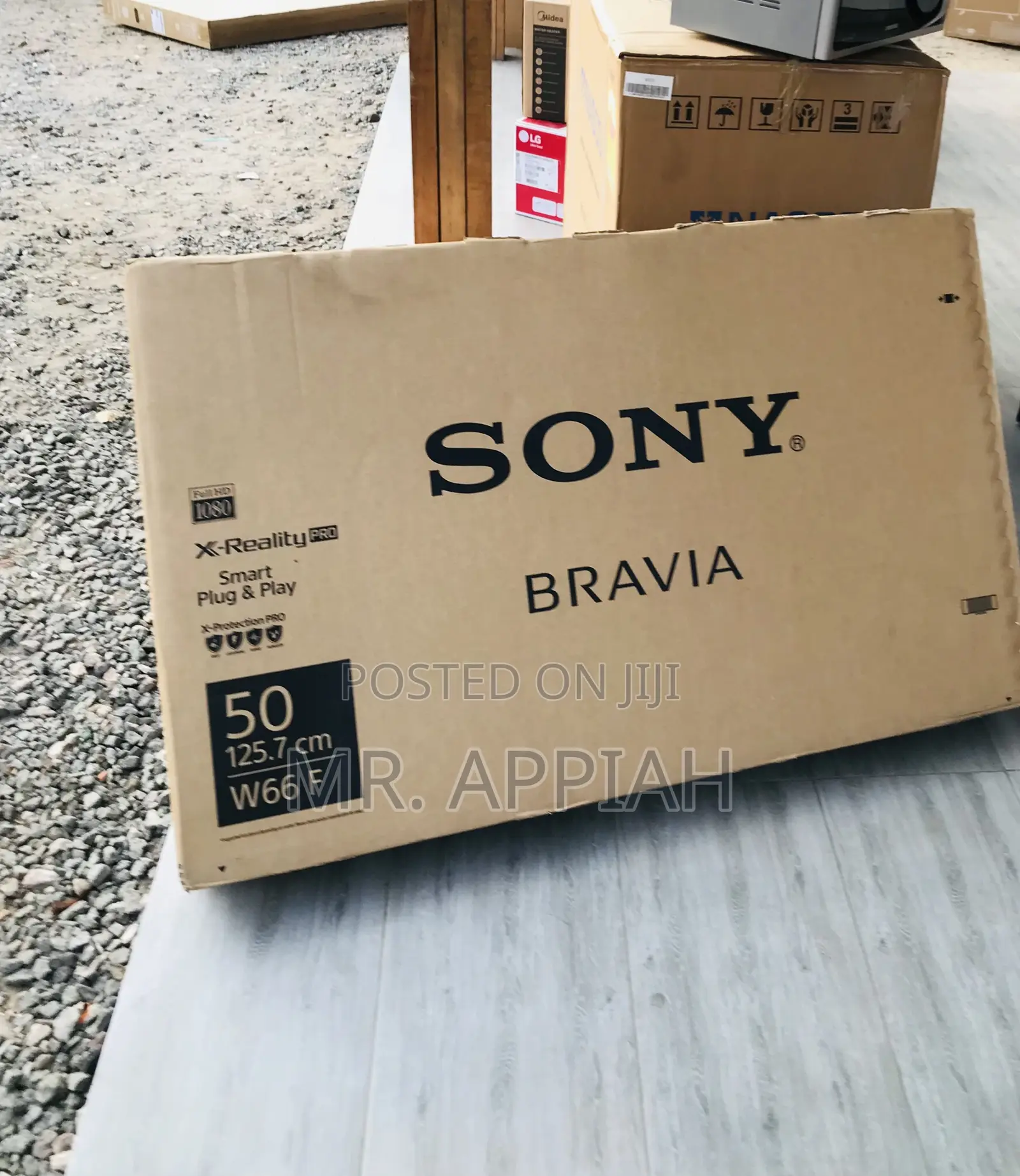Authentic Sony 50W660F 50 Inch Full Led Full HD Television.
