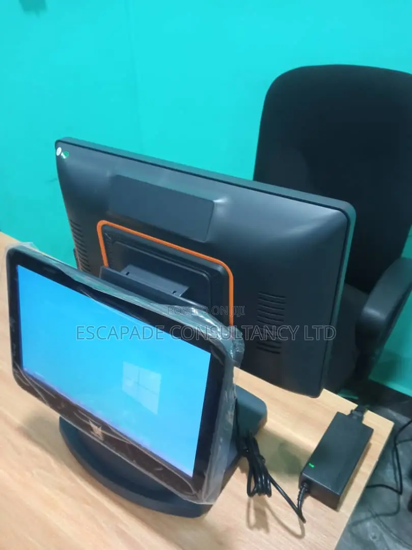 128gb Ssd, 8gb RAM Pos Computer Dual Touch Screen (Escapade)