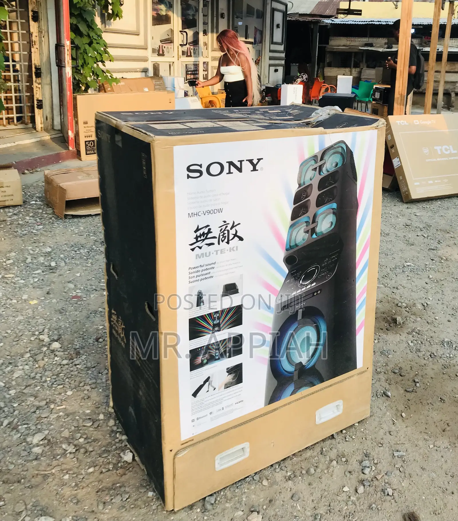 High Quality Sony MHC-V90DW 1.0chWireless Bluetooth Speaker