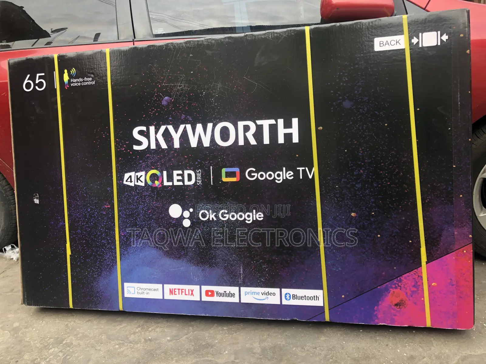 Smart Android QLED Skyworth 65