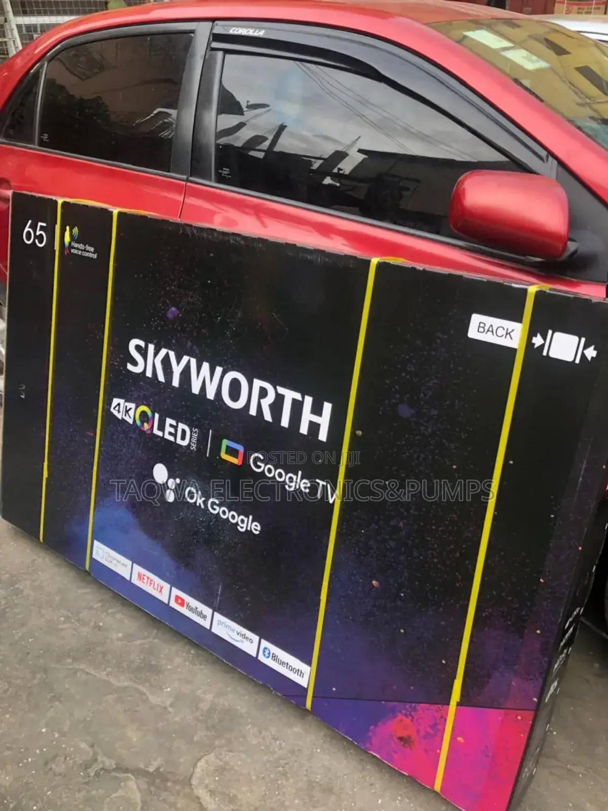 Skyworth 65 - Inch QLED Google Tv 65sue9500