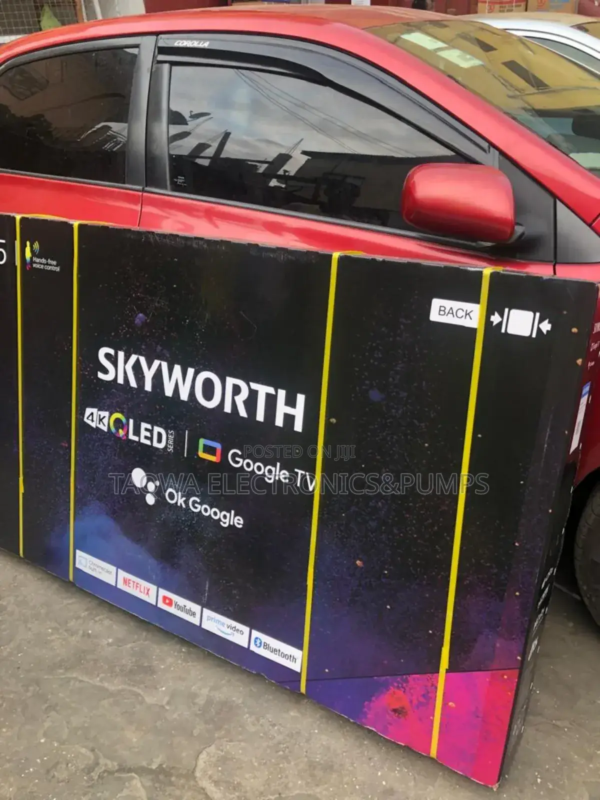 Elegant Skyworth 65inch QLED Smart Tv