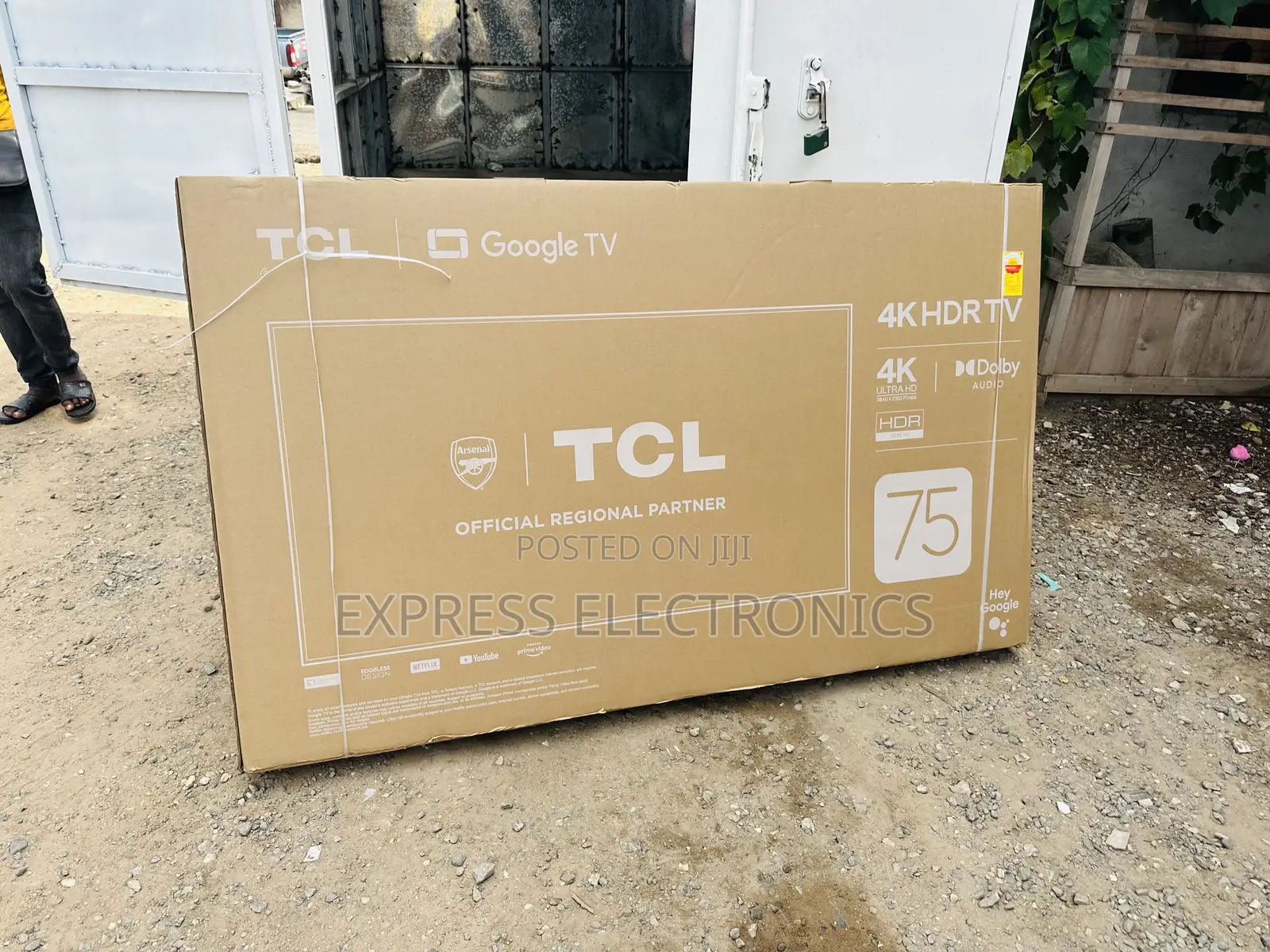 High Quality TCL 75”P635 Uhd Smart Glossy