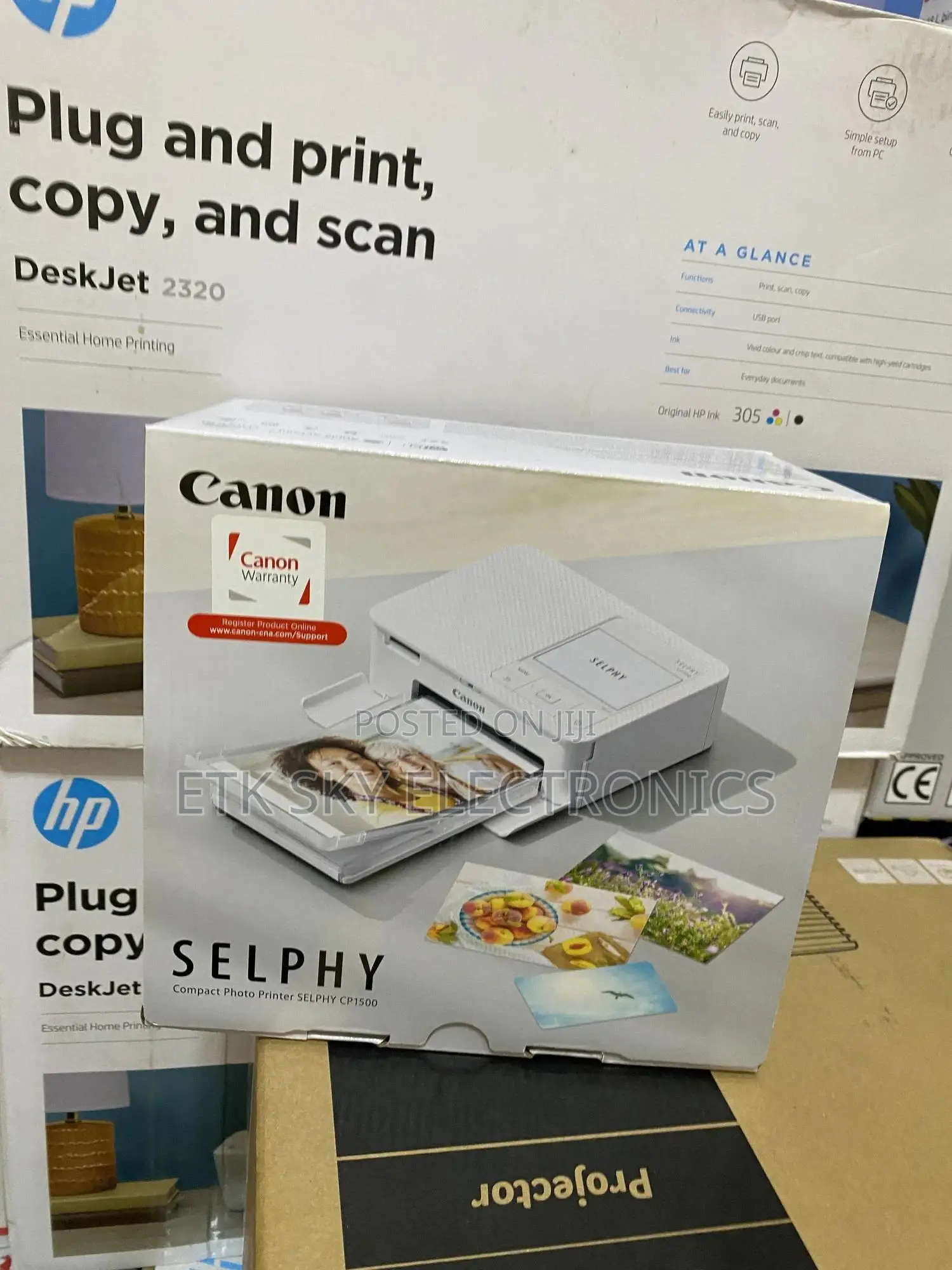 Prominent Canon Selphy Compact Photo Printer CP1500