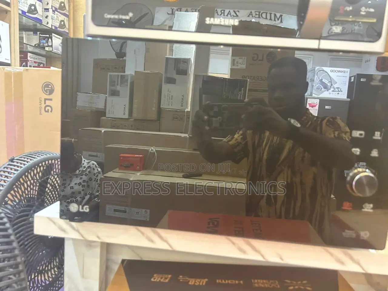High Quality Black LG MH8265CIS Microwave ᄅᄅᄅ