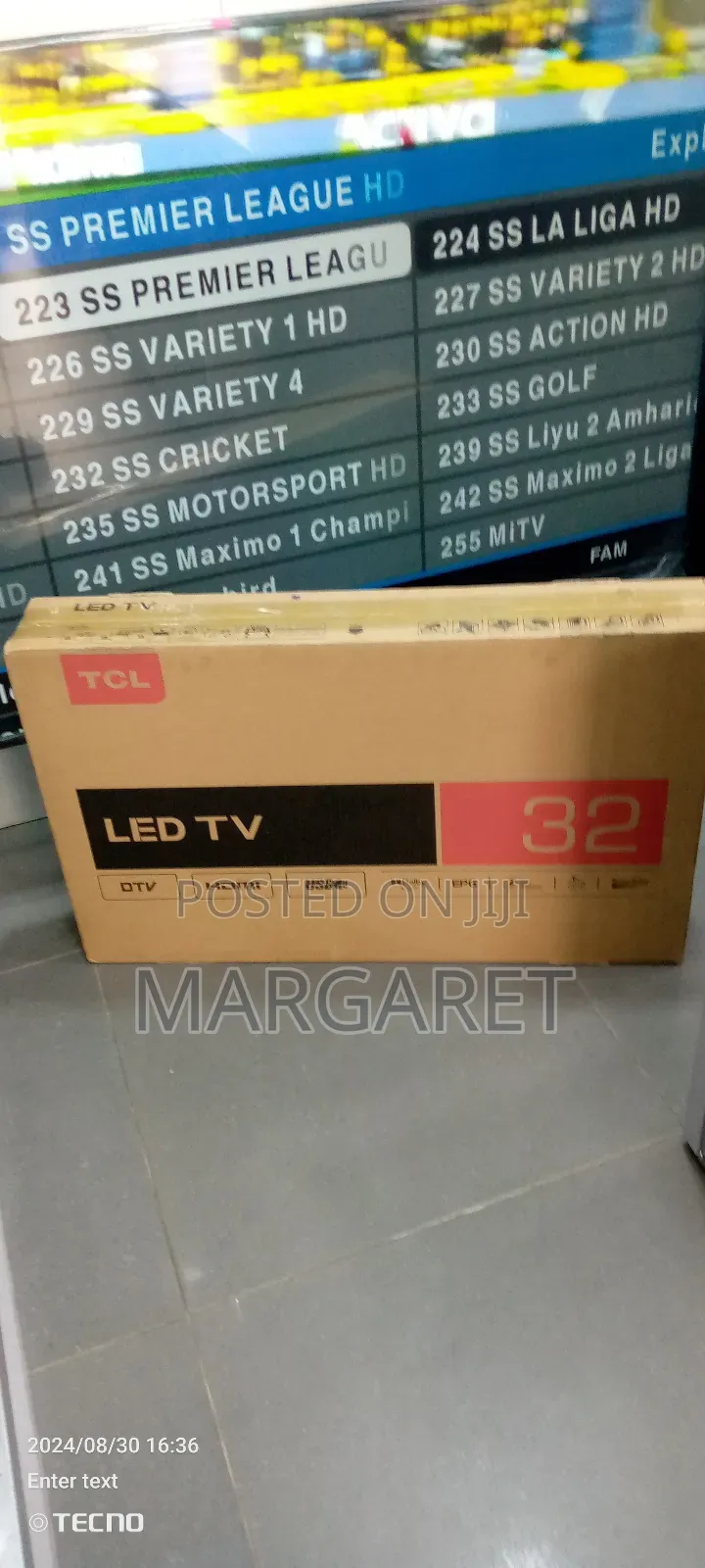 Quality TCL 32 Inches Digital Satellite TV