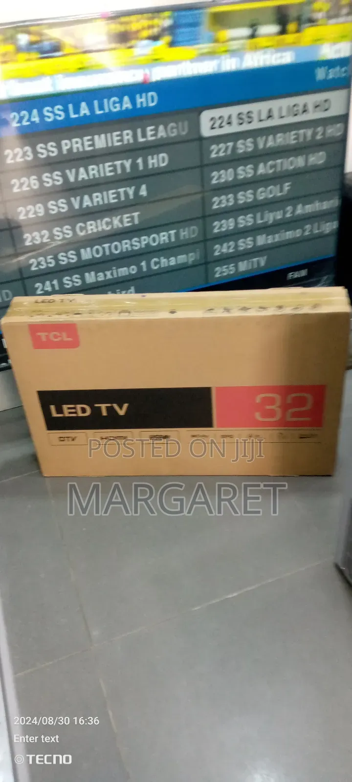 Quality TCL 32 Inches Digital Satellite TV