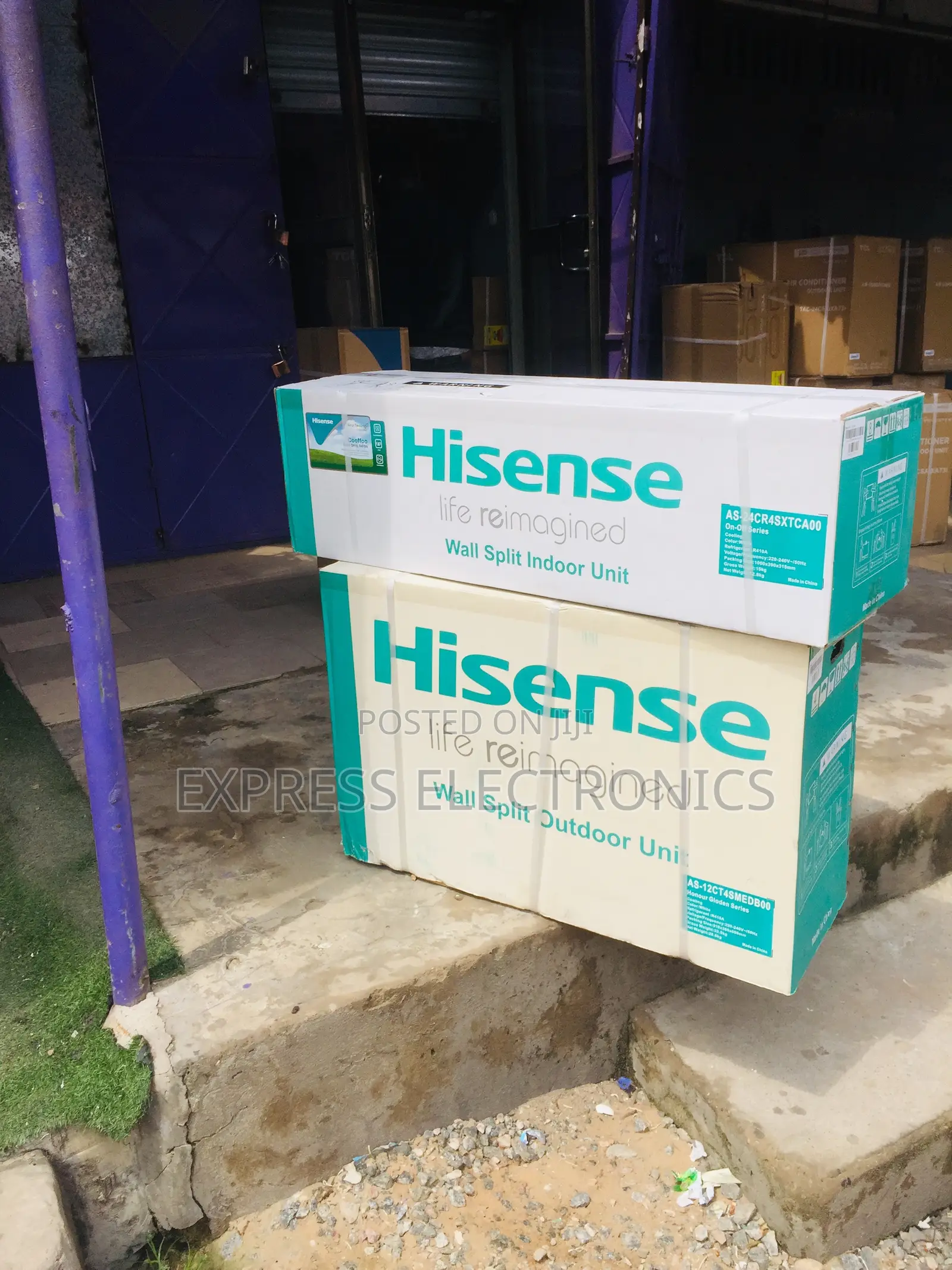 One Remote Control Hisense Split R410 Gas 1.5hp AC
