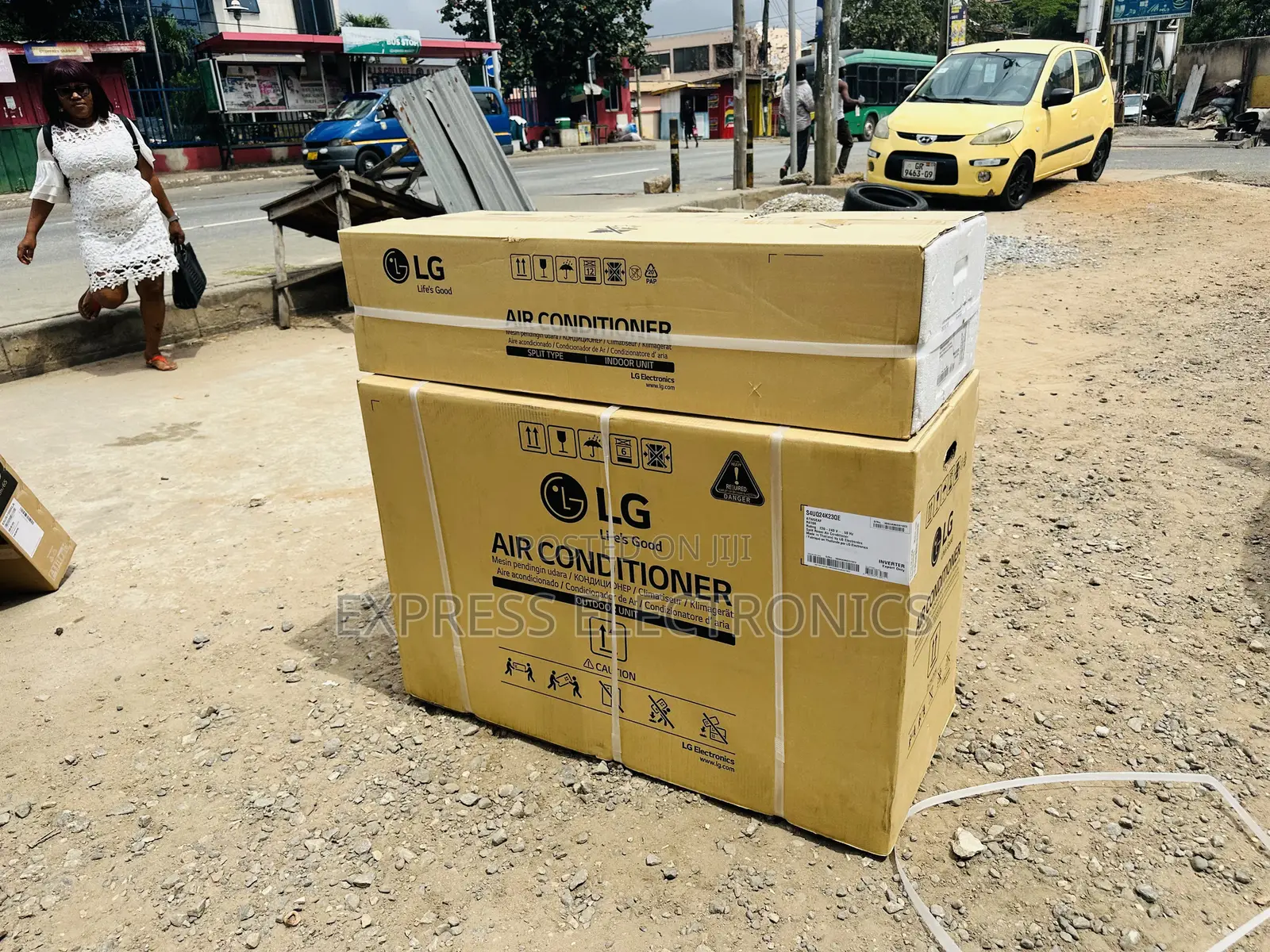 2.5hp Split LG Air Conditioner White Inverter