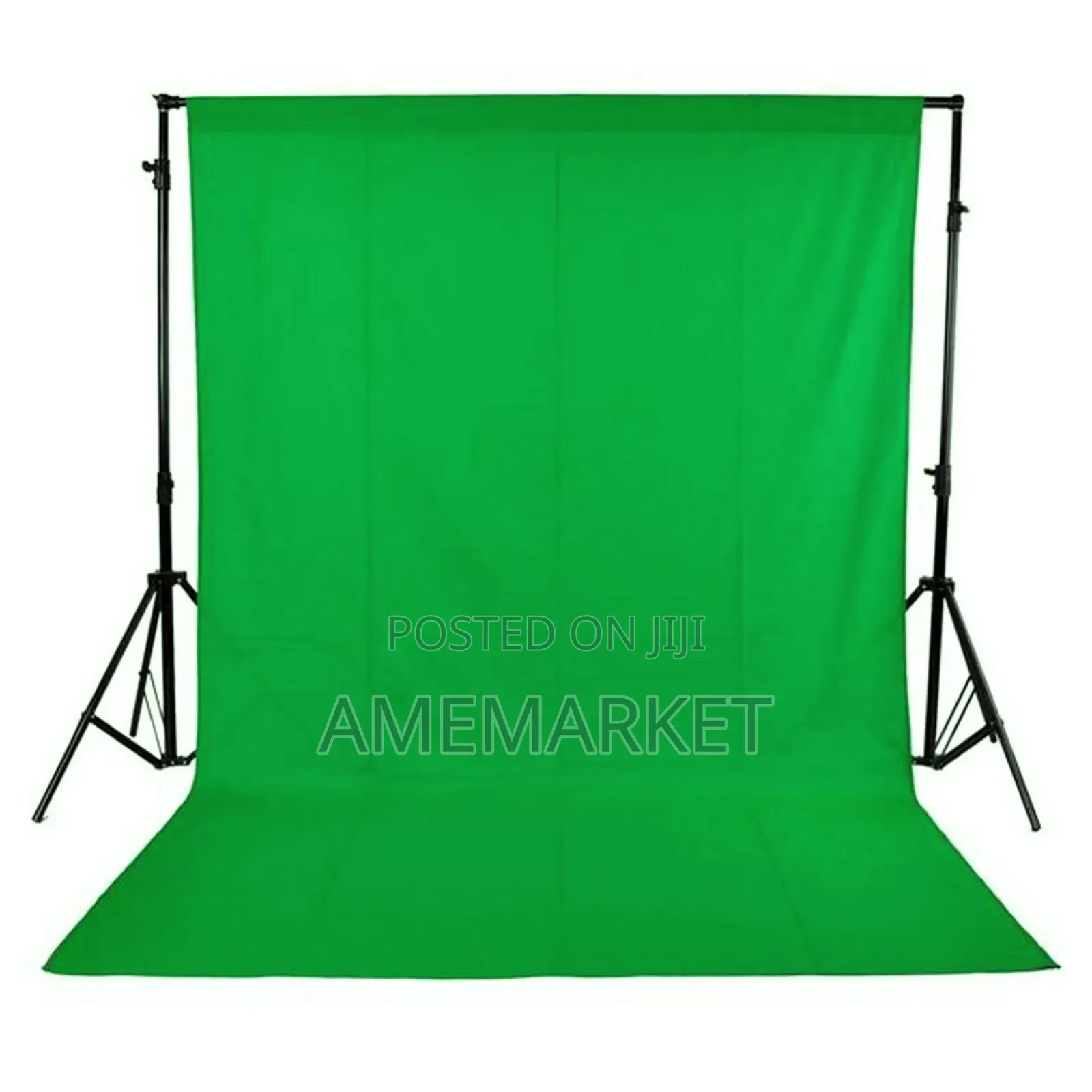 3x3m Photography Studio Backdrop Cloth With 10ft Heavy Duty Stand Set
