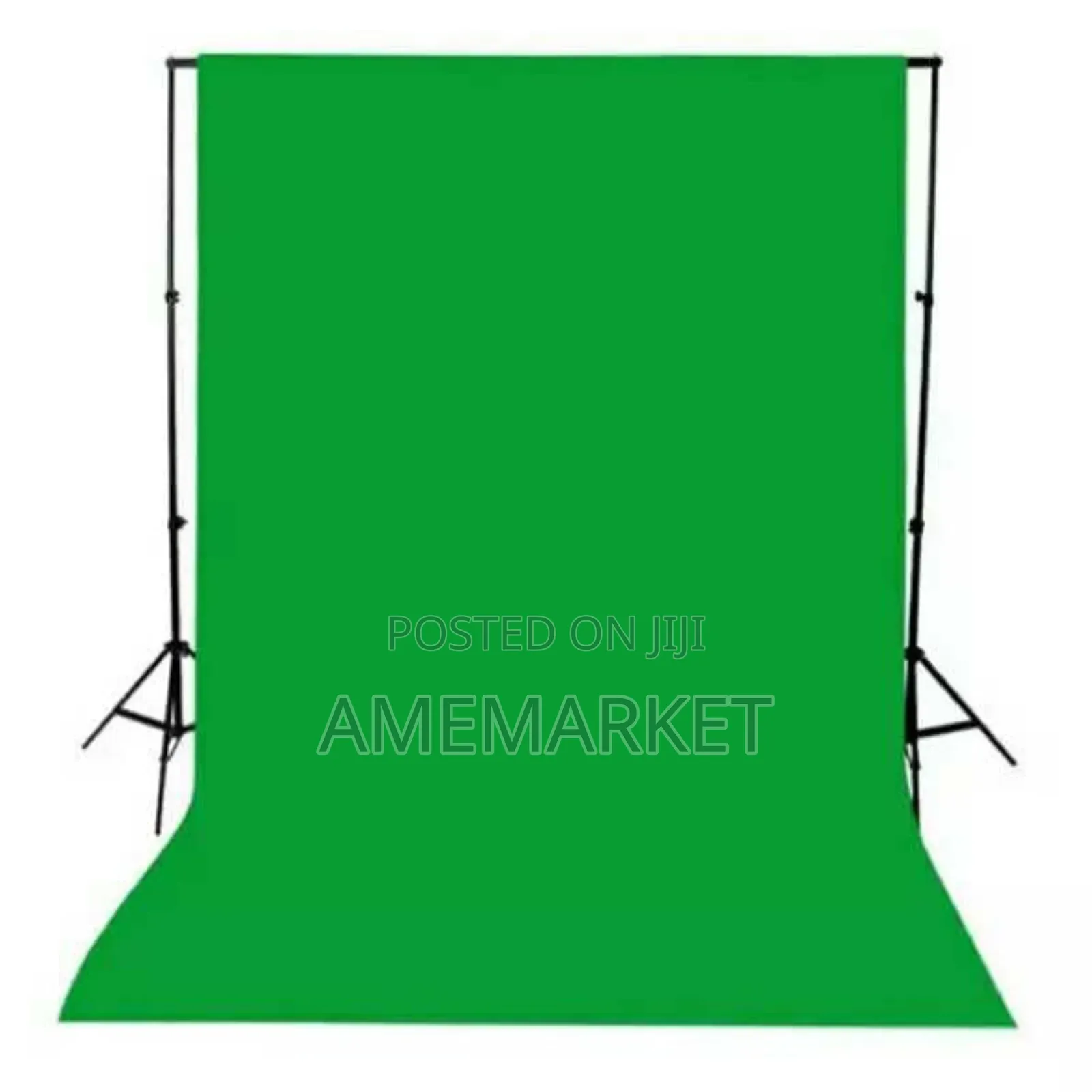 3x3m Photography Studio Backdrop Cloth With 10ft Heavy Duty Stand Set