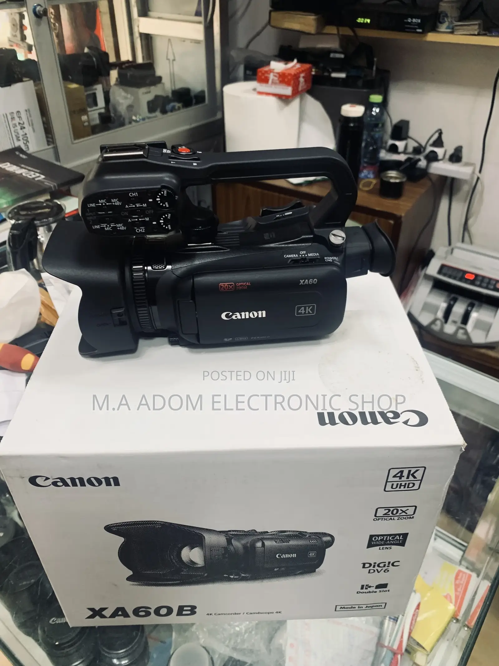 Professional Uhd Canon Xa60b Video Camera for Church Prog