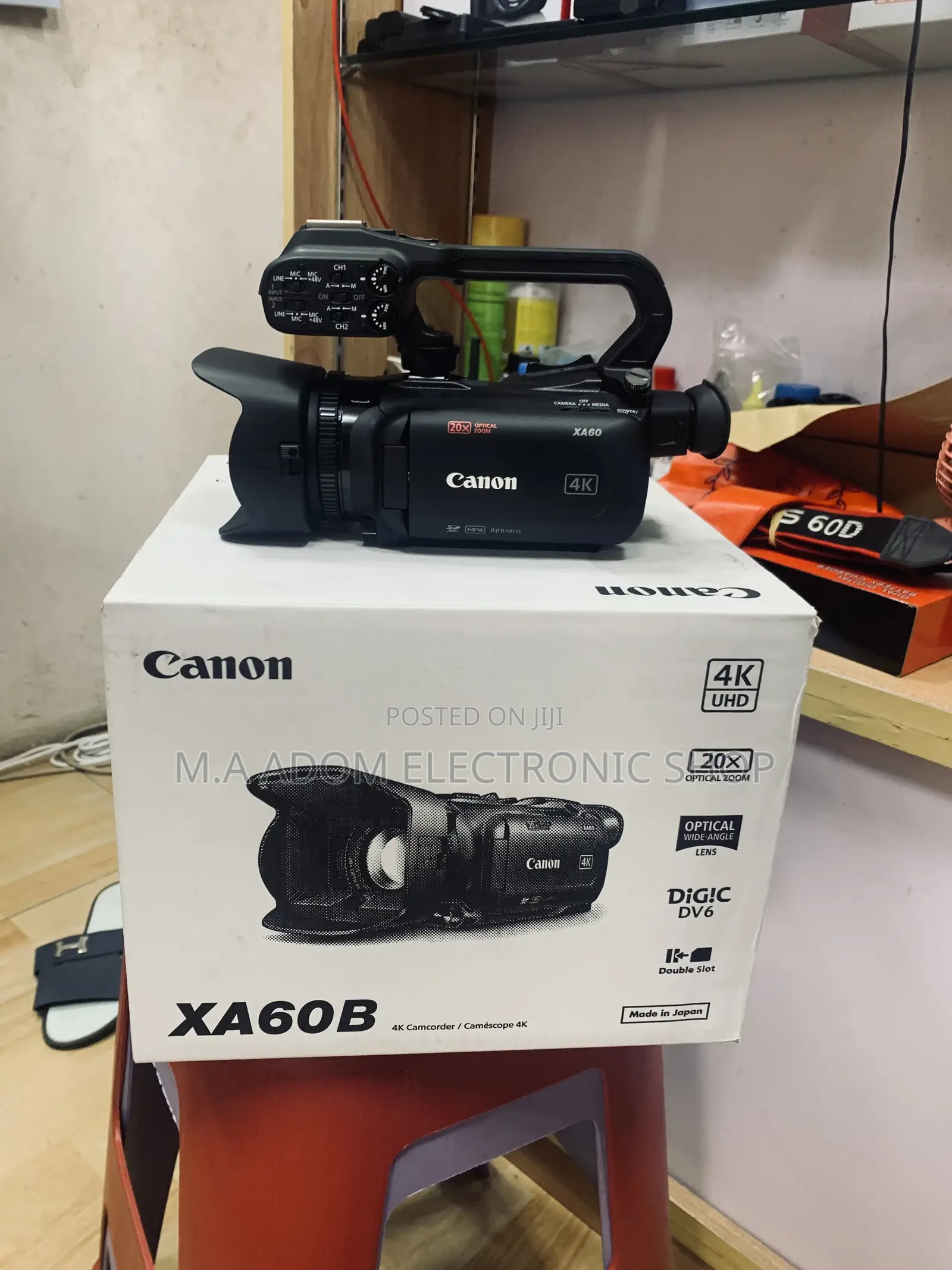 Canon Xa60b Uhd Video Camera for Church Program