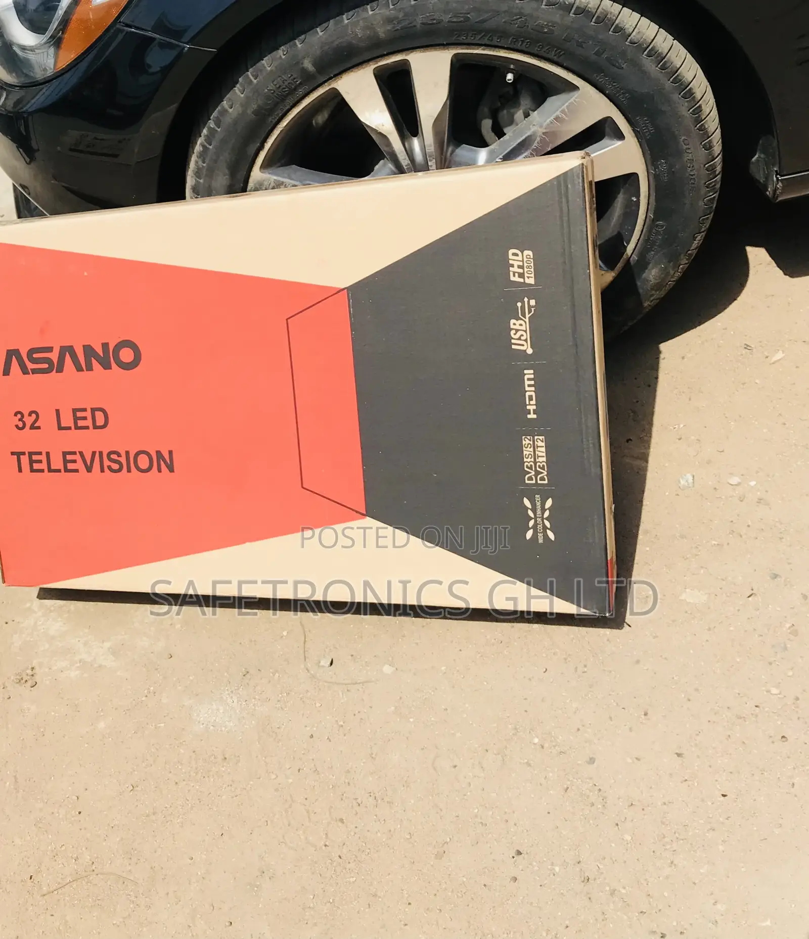 32 Inch Asano (Black) Led Glossy Essential Digital Tv