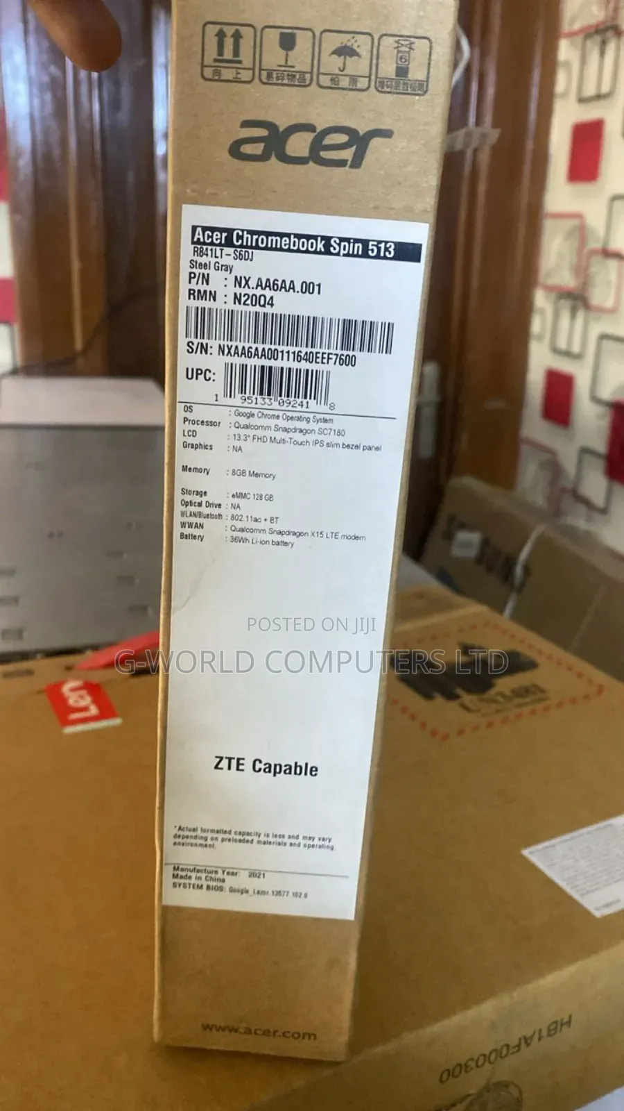 New Laptop Acer Chromebook R 13 8GB eMMC 128GB