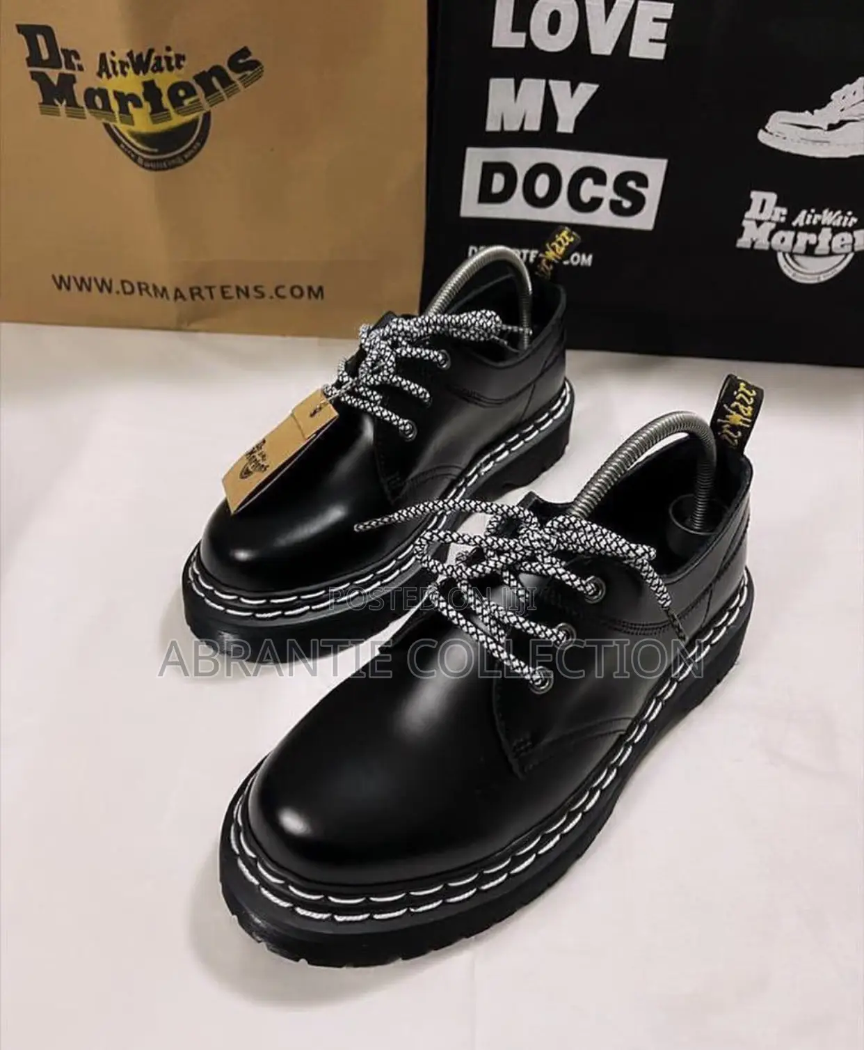 Dr Martens Shoes Plain Black