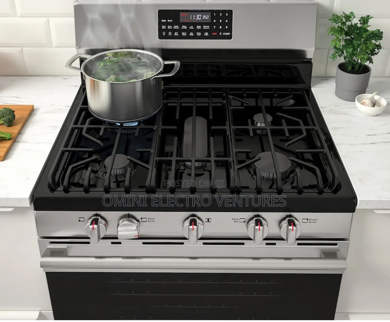 Brand New American Ge Range 4 Gass Gas Burner (Smart)