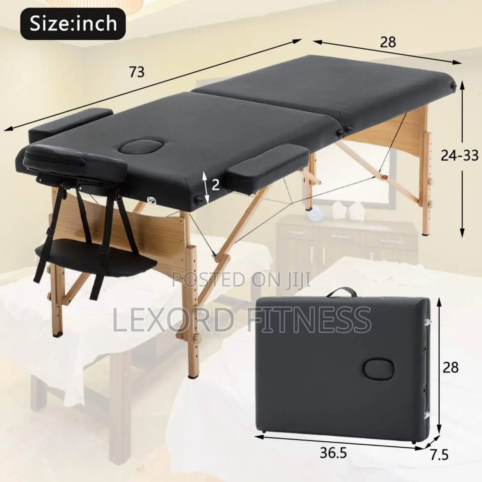 Massage Bed (Tattoo Bed)