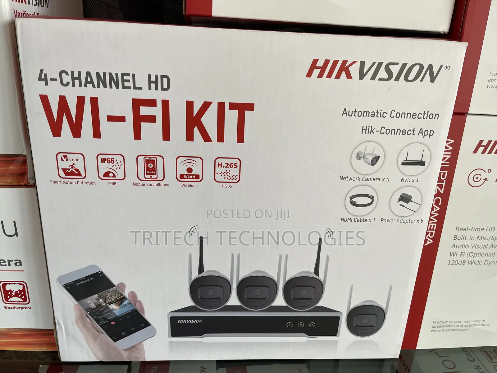 Hikvision 2mp Wi-Fi KIT Bullet With 1TB HDD