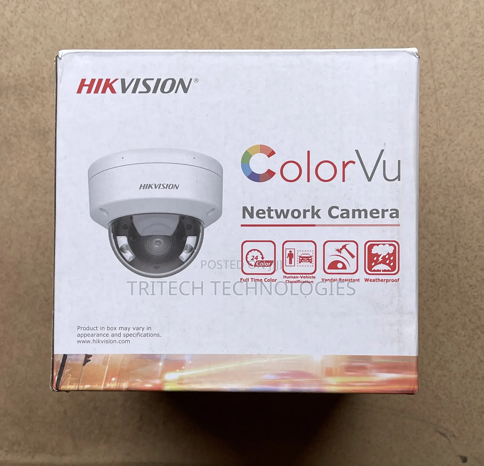 Hikvision 8mp () Full Color Ds-2cd2187g2-L(Su) IP Camera