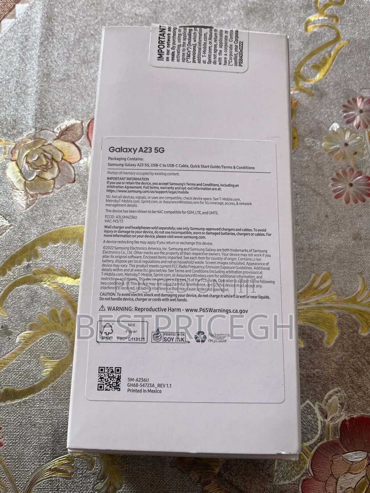 New Samsung Galaxy A23 5G 64 GB Black