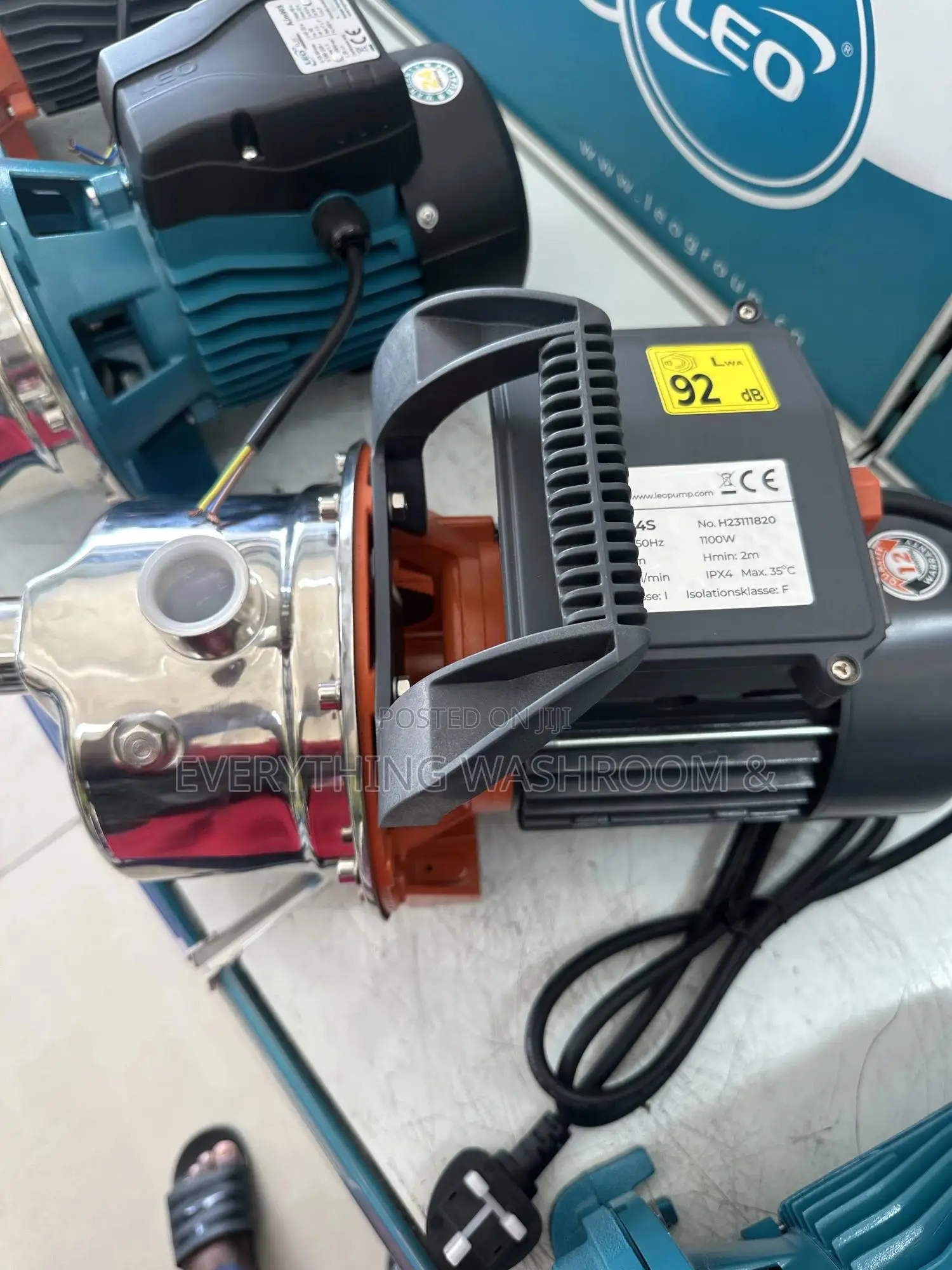 Leo 1.5 Hp Stainless Steel Surface Pump