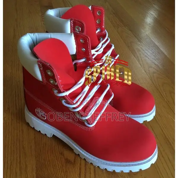 Original Timberland Red and White