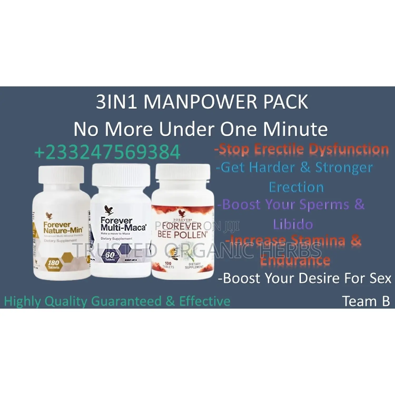 Manpower Package -Erectile Dysfunction Solution