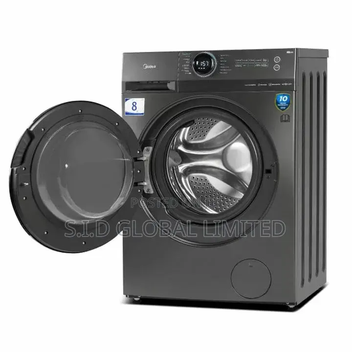 Authentic Midea 10kg Front Loader Washing Machine
