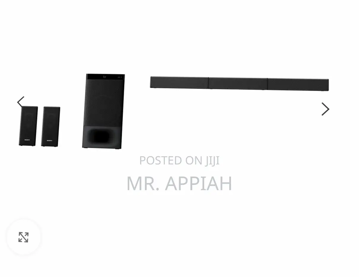 Lovely Sony HT-S500RF Real 5.1ch Dolby Audio Sound Bar.