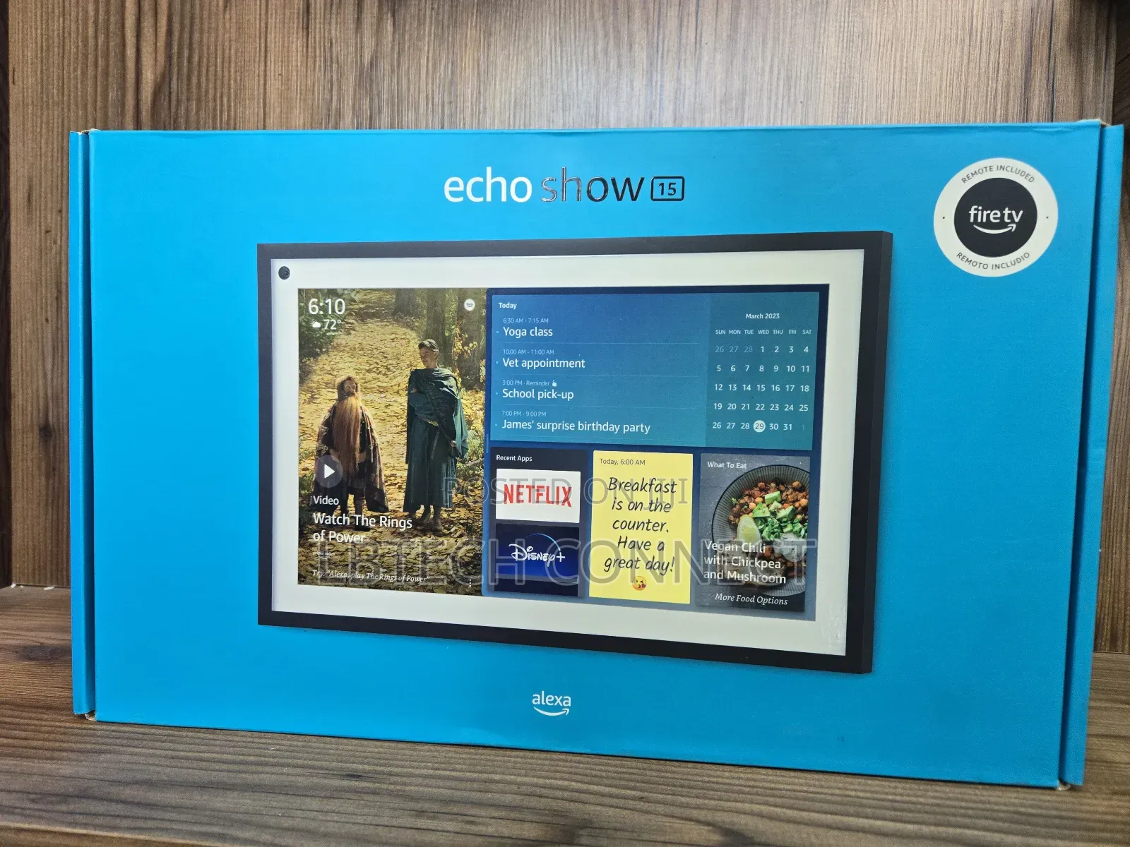 Amazon Echo Show 15 | Full Hd 15.6" Smart Display With Alexa
