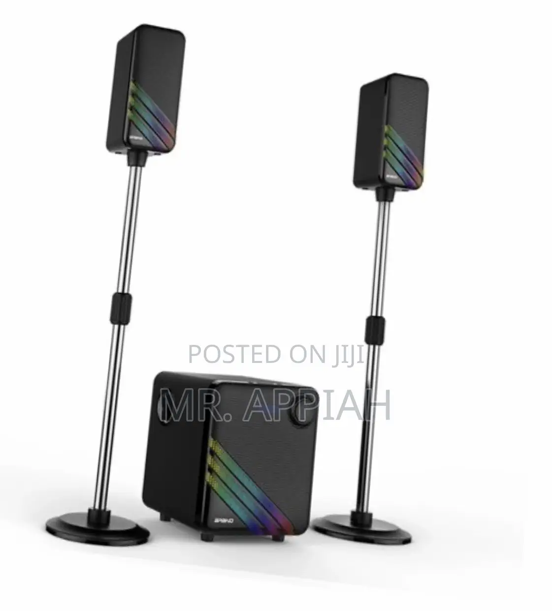 Sleek Asano 2028 Bluetooth Sound Bar System,Black 