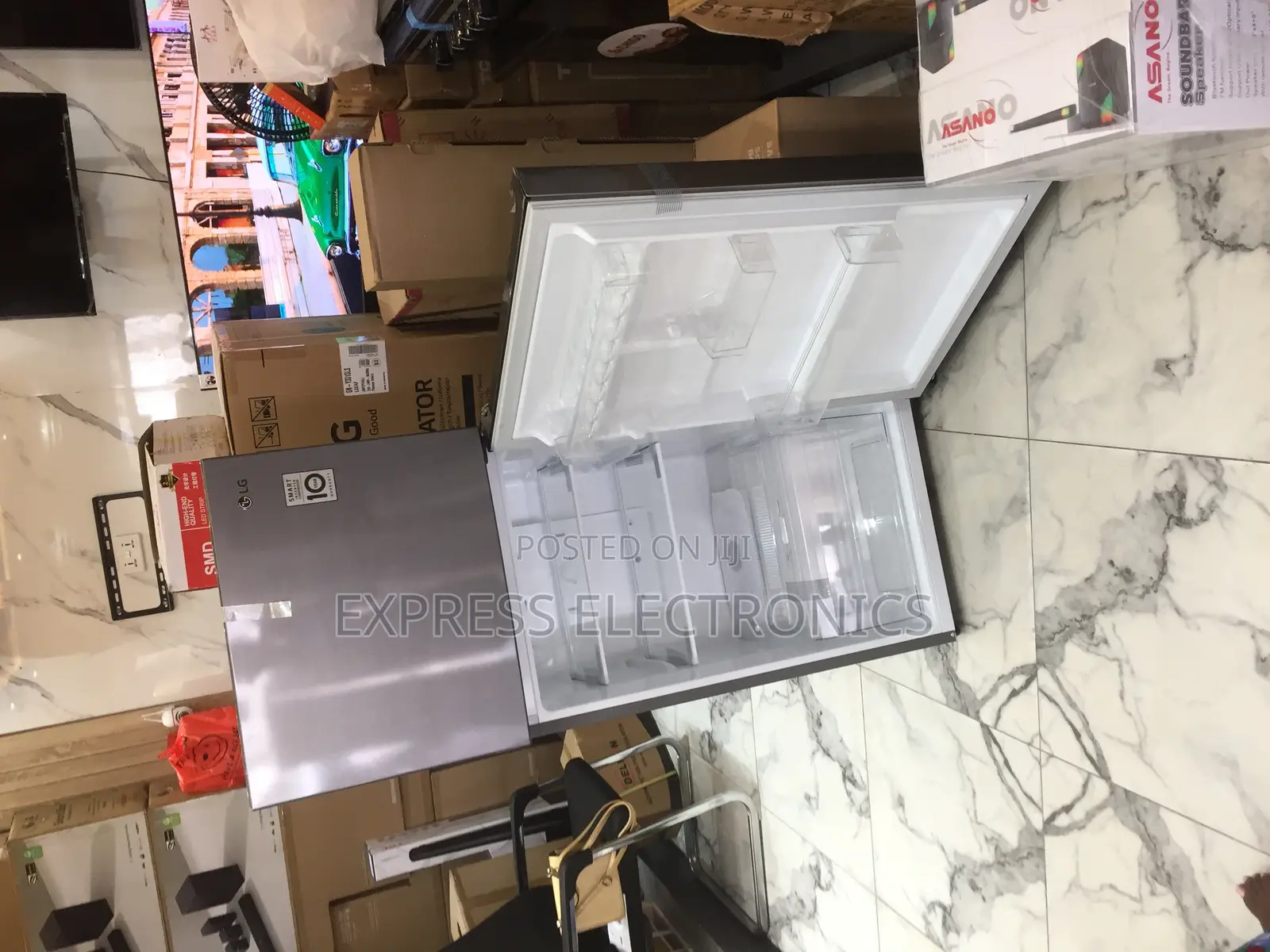 Available Now Grey Smart Lg GN-B202SQBB Fridge