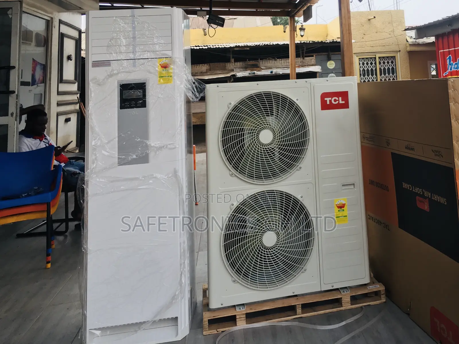 Fresh in Box TCL 5.0hp Floor Standing R410 Gas Ac