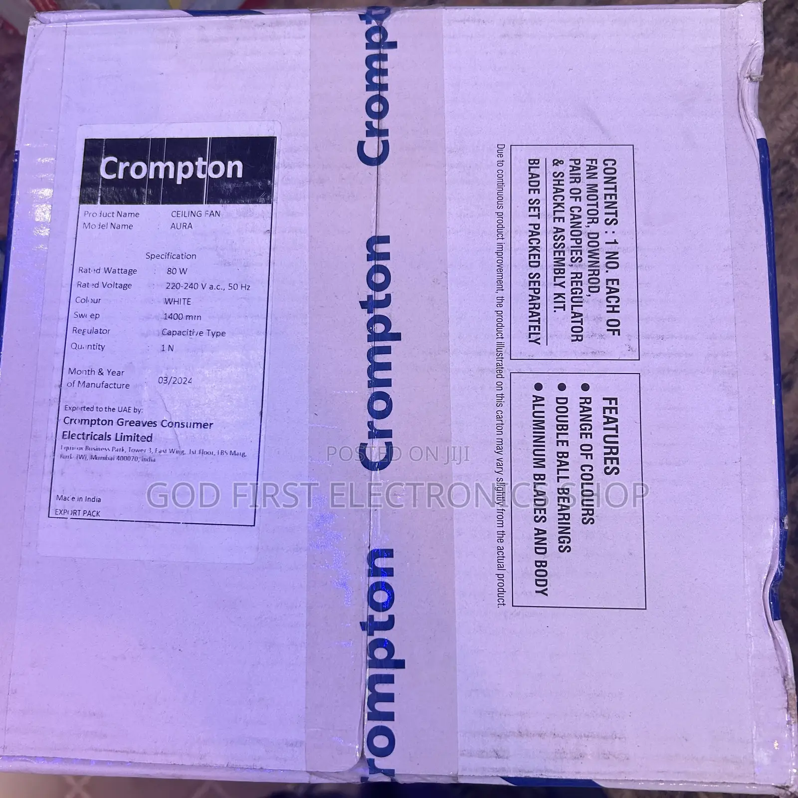 Crompton Fan
