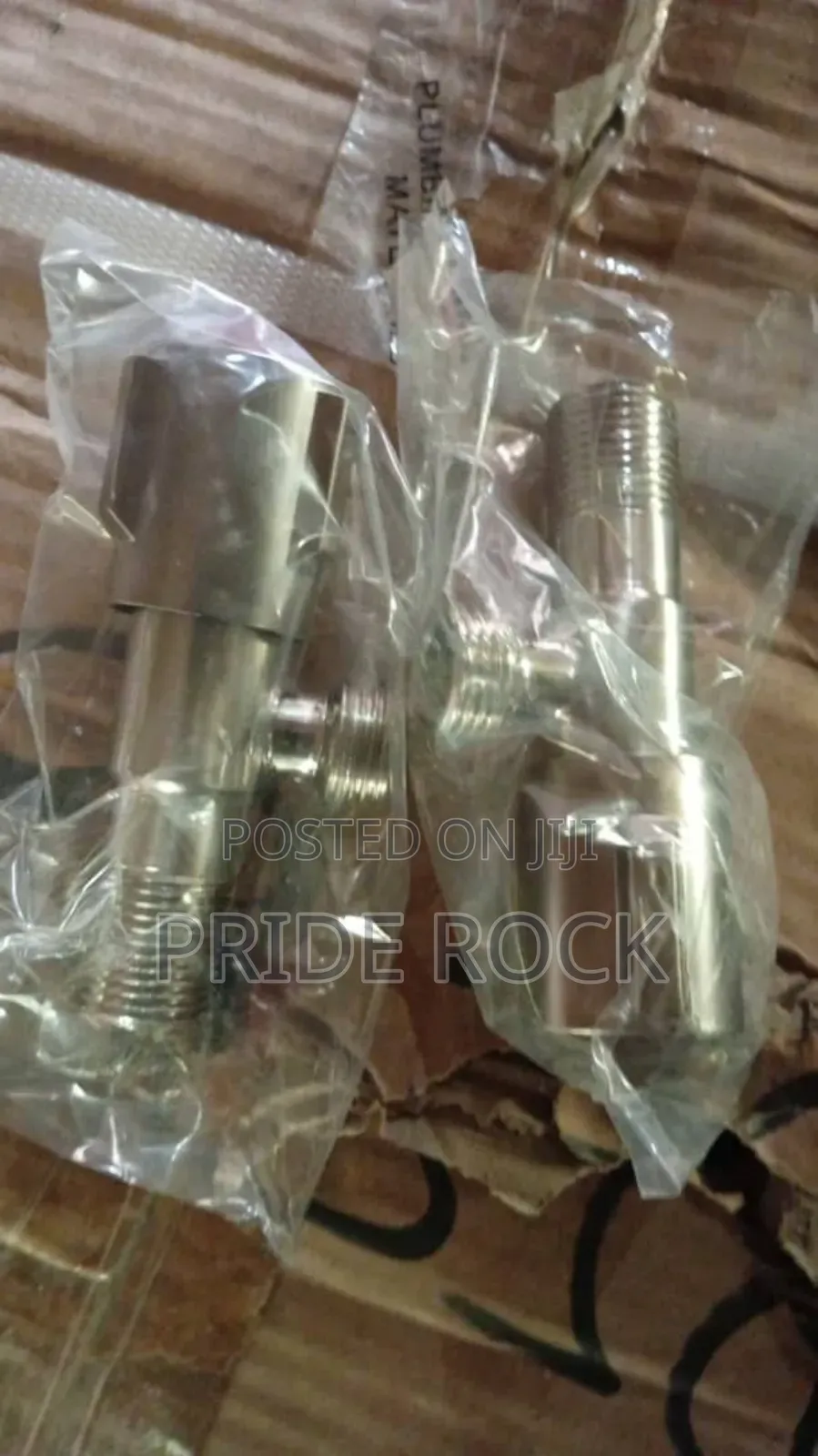 Black and Chrome Angle Valves