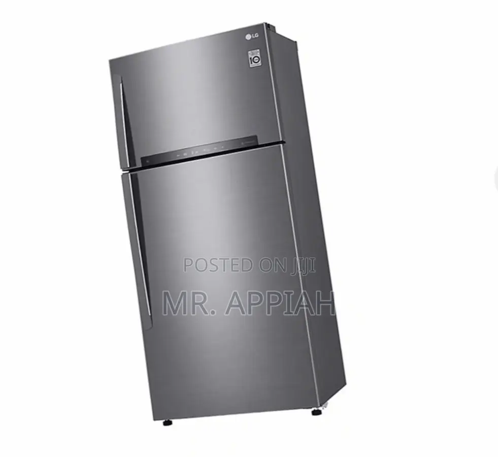 Buy LG GN-H722HLHM 506L Top Freezer Electric Fridge(Gray) 
