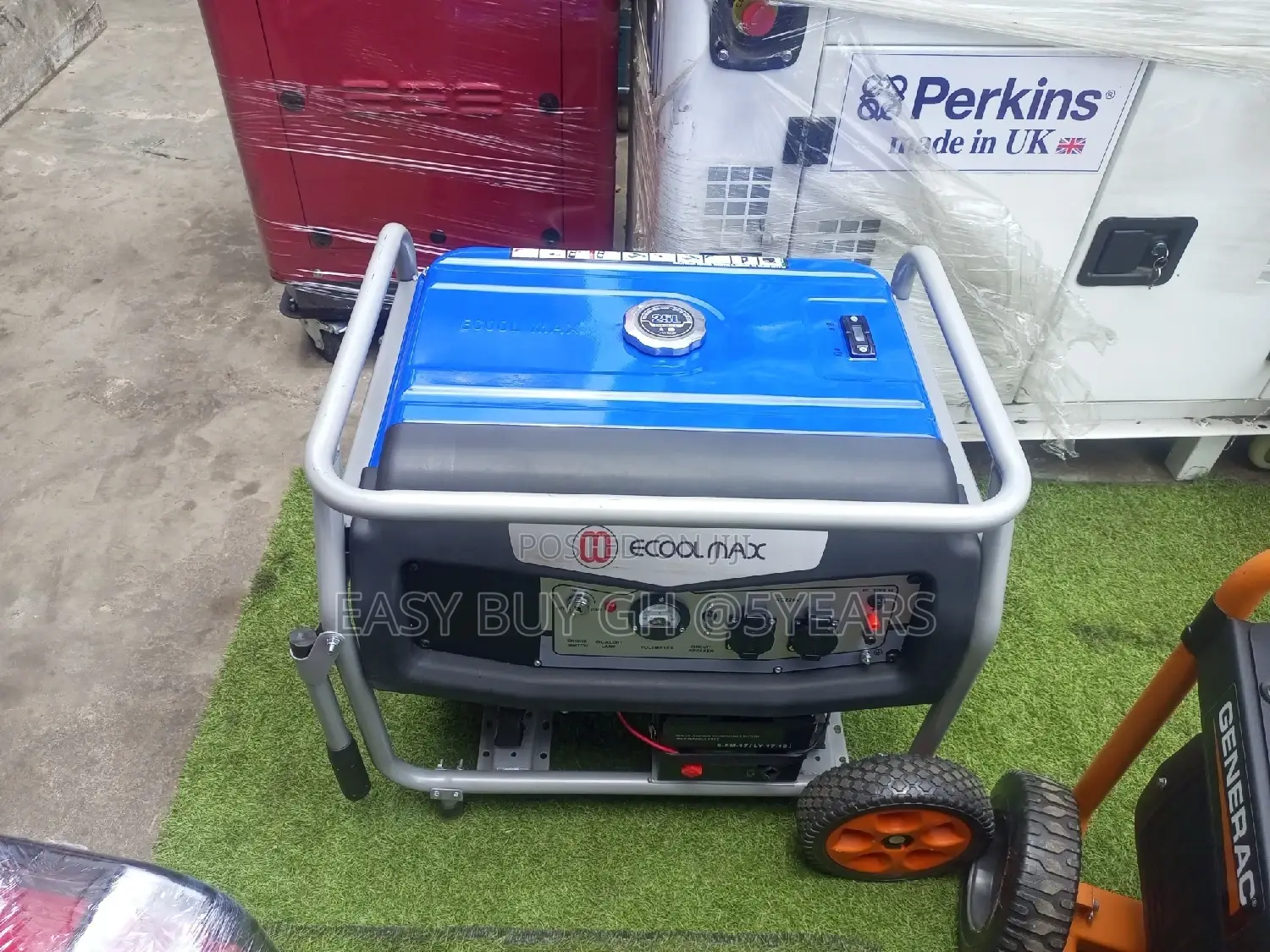 Available Ecoolmax 14000w Generator Generator Petrol Used.